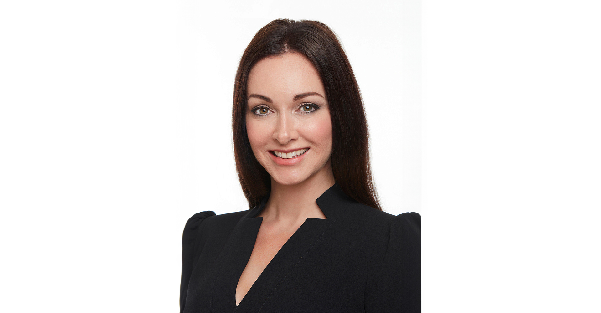 Female business women posing for a corporate head shot for a photo shoot